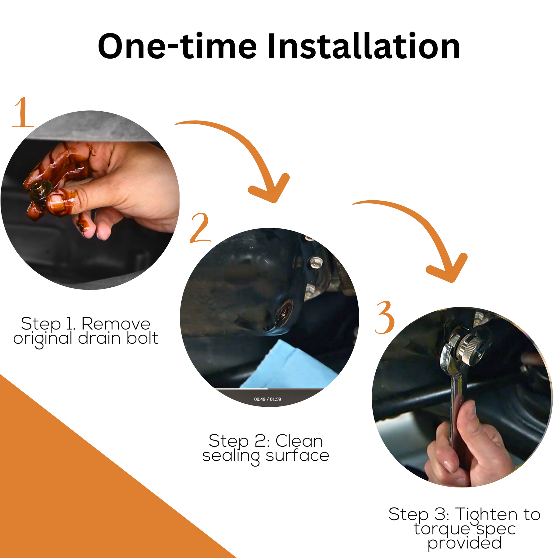 Quick Twist Oil Drain Valve ValvoMax Oil Drain System