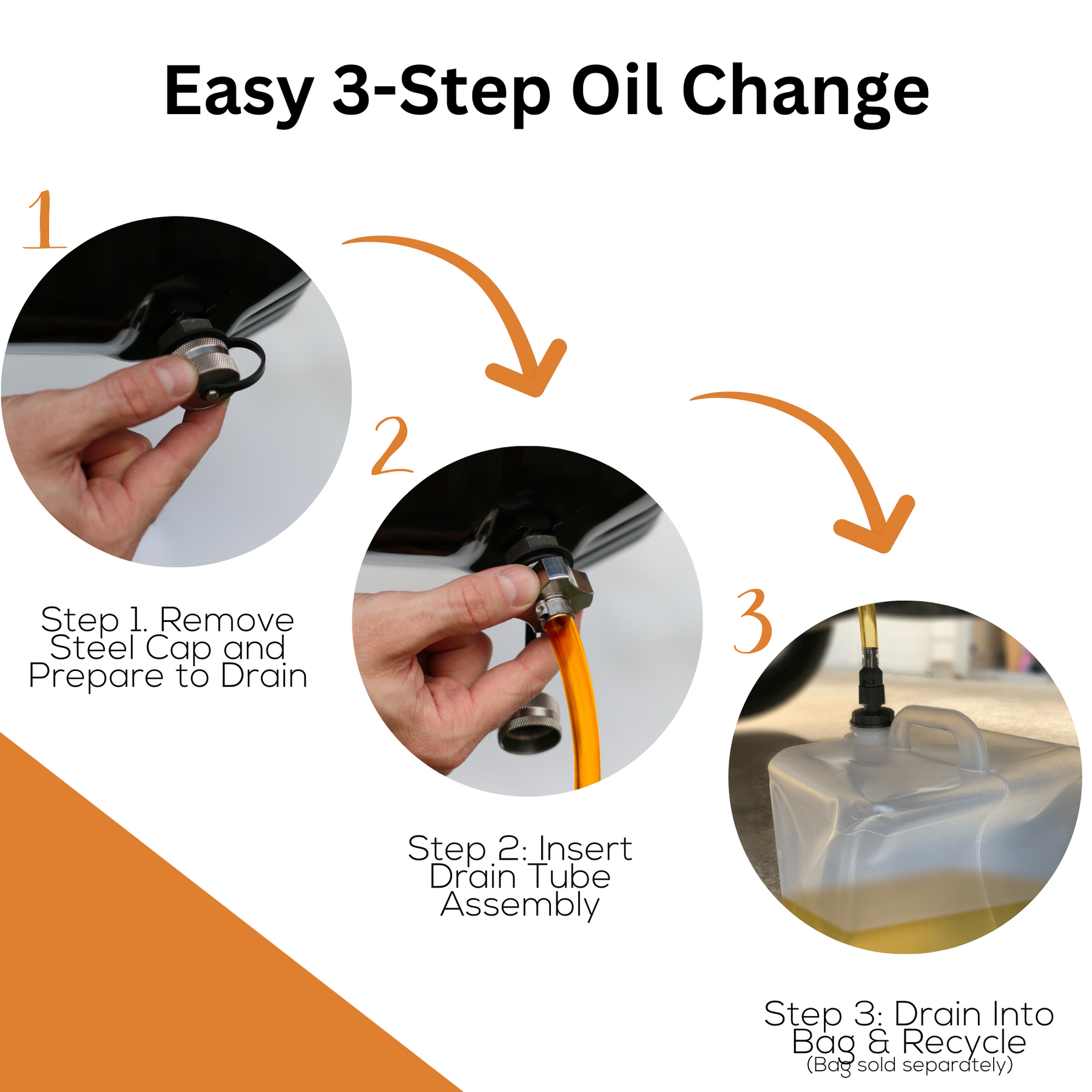 Quick Twist Oil Drain Valve ValvoMax Oil Drain System